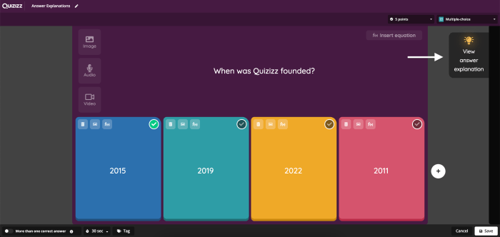 Cara mengetahui kunci jawaban quizizz