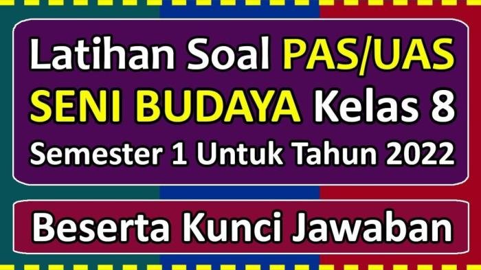 Kunci jawaban lks seni budaya kelas 8 semester 1