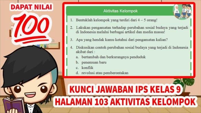 Soal ips kelas 9 semester 2 dan kunci jawaban