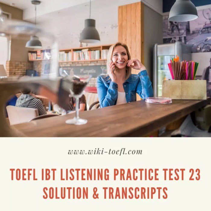 Kunci jawaban toefl listening 50 soal 2023