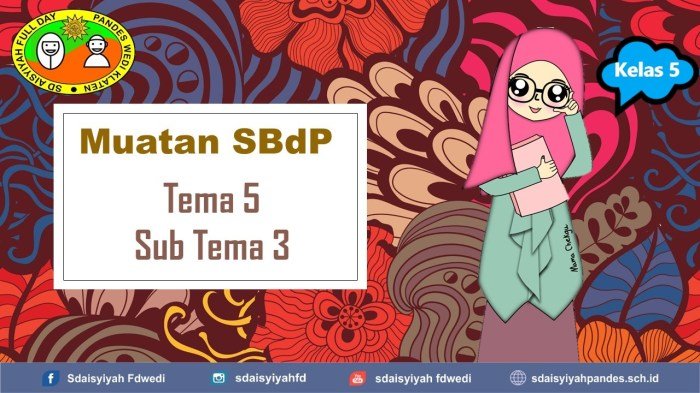 Soal sbdp kelas 5 dan kunci jawaban