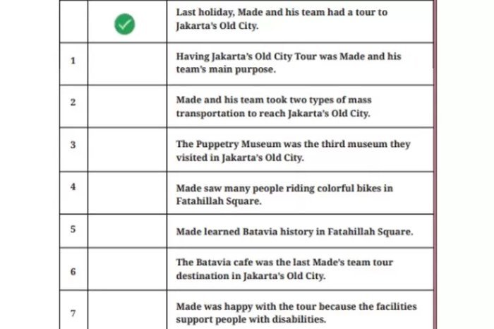 Kunci jawaban bahasa inggris kelas 8 kurikulum merdeka