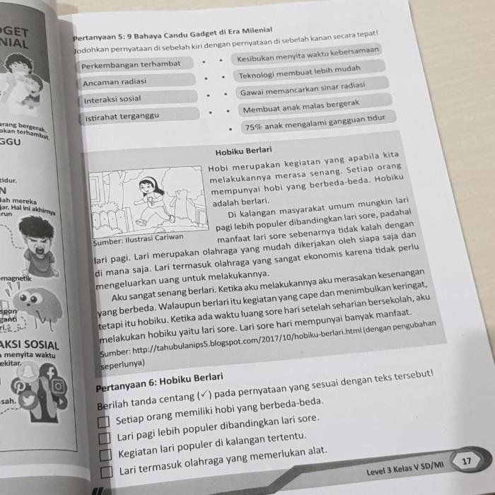 Soal anbk kelas 5 dan kunci jawaban
