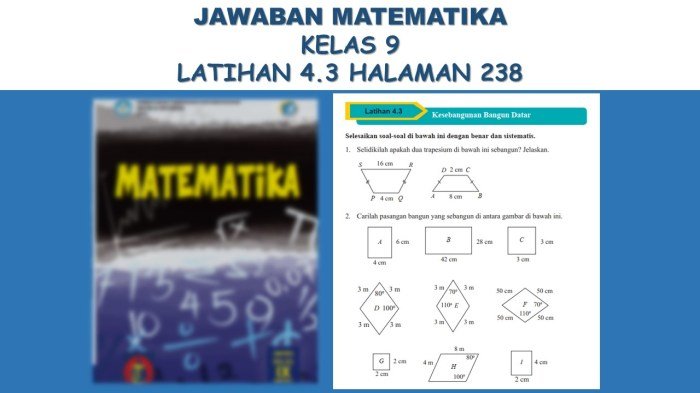 Kunci jawaban mtk kelas 9 hal 238