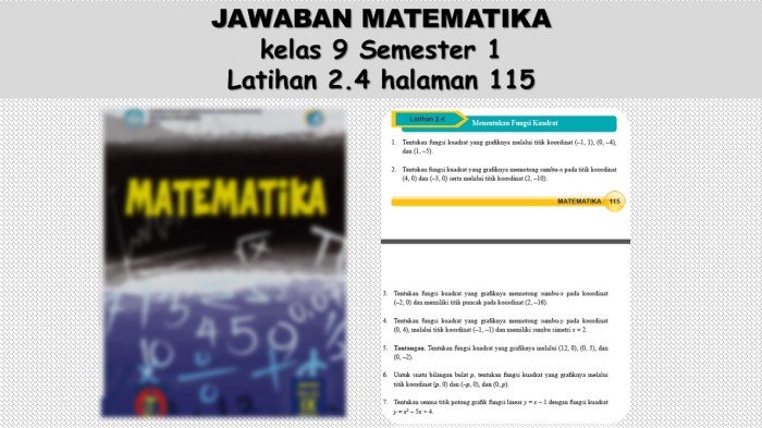 Kunci jawaban matematika kelas 9 halaman 115