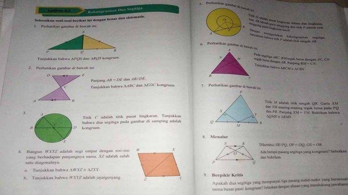 Kunci jawaban matematika kelas 9 halaman 262