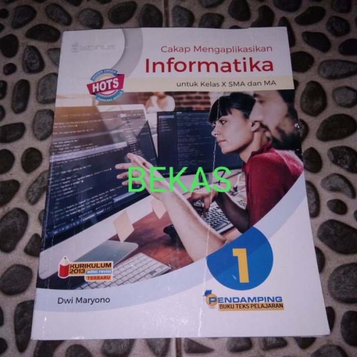 Kunci jawaban buku informatika kelas 10 kurikulum 2013
