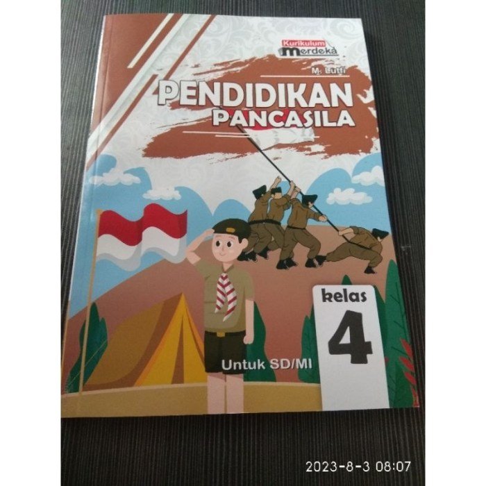 Kunci jawaban pendidikan pancasila kelas 4 kurikulum merdeka halaman 10