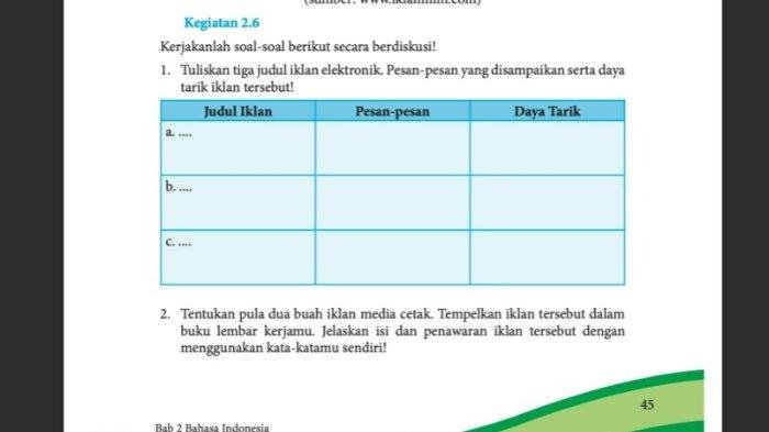 Kunci jawaban bahasa indonesia kelas 8 halaman 2