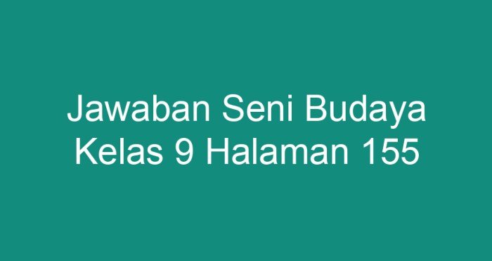 Kunci jawaban seni budaya kelas 9 halaman 35