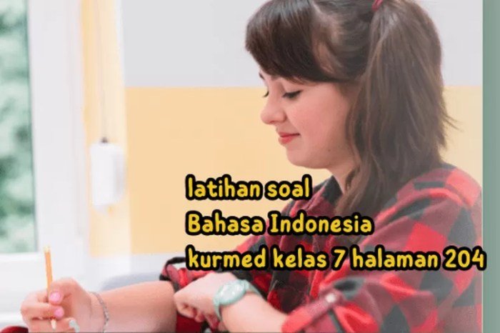 Kunci jawaban bahasa indonesia kelas 7