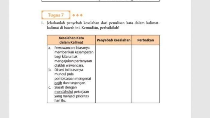 Kunci jawaban bahasa indonesia kelas 11 halaman 40