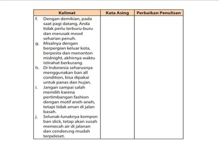 Kunci jawaban bahasa indonesia kelas 11 halaman 40