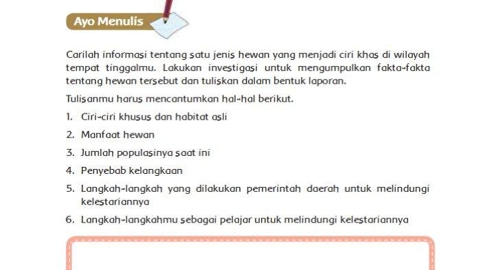 Kunci jawaban tema 1 kelas 6 halaman 100