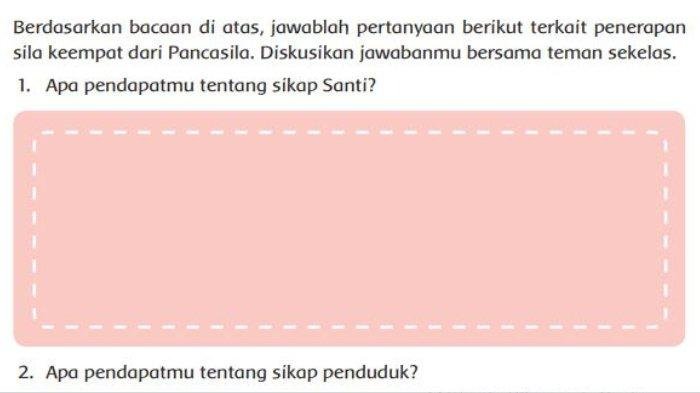 Kunci jawaban tema 1 kelas 6 halaman 58