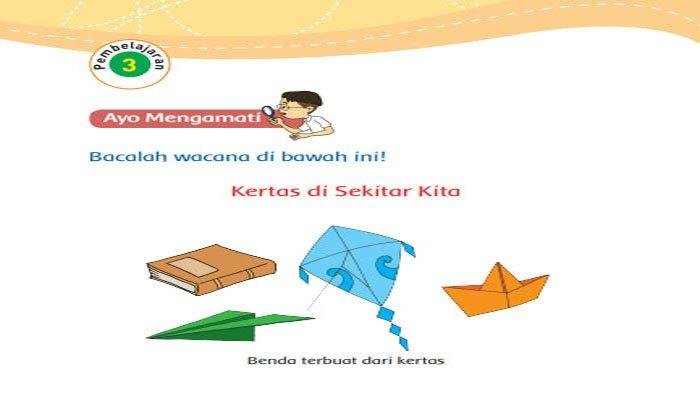 Kunci jawaban tema 3 kelas 3 halaman 43