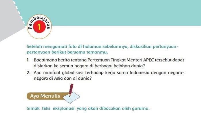 Kunci jawaban tema 4 kelas 6 hal 5