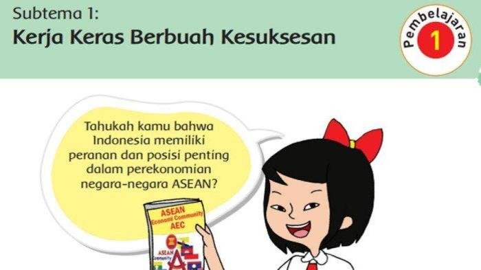 Soal tema 5 kelas 6 dan kunci jawaban