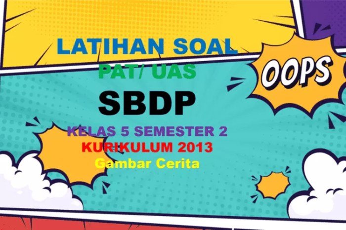 Soal sbdp kelas 5 semester 1 dan kunci jawaban