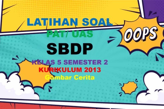 Soal sbdp kelas 5 semester 2 dan kunci jawaban