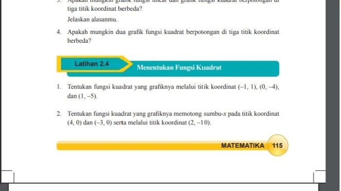 Kunci jawaban matematika kelas 9 halaman 255