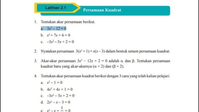 Kunci jawaban matematika kelas 9 halaman 81