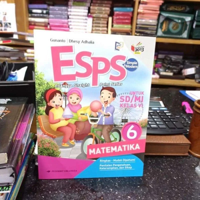 Kunci jawaban esps matematika kelas 6