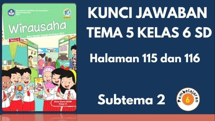 Kunci jawaban tema 5 kelas 6 halaman 116