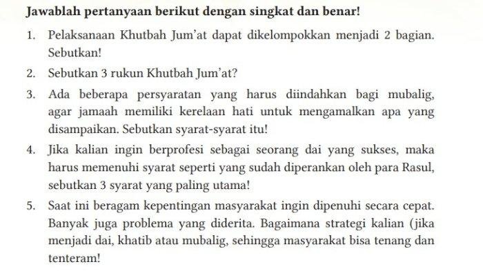 Kunci jawaban pai kelas 11 halaman 181 kurikulum merdeka