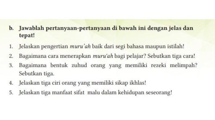 Kunci jawaban pai kelas 11 halaman 181 kurikulum merdeka