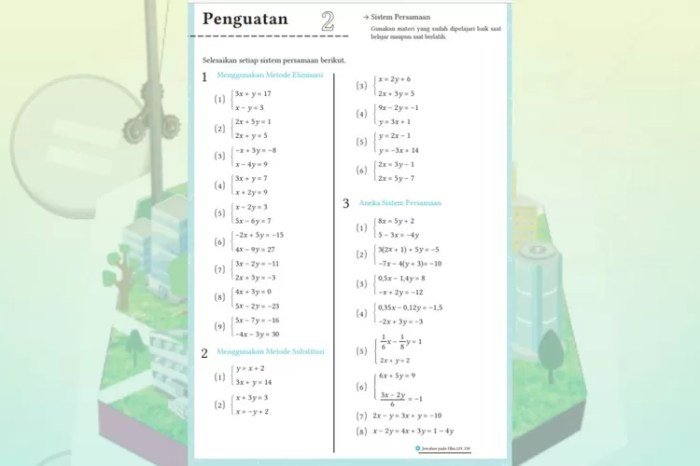 Kunci jawaban matematika kelas 8 halaman 43 kurikulum merdeka