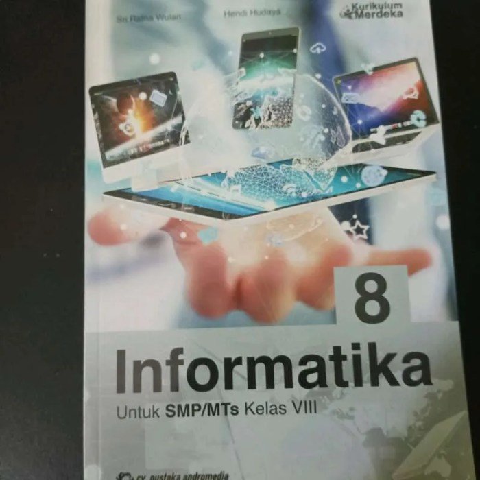 Kunci jawaban buku informatika kelas 8 kurikulum merdeka