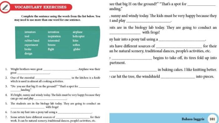 Kunci jawaban bahasa indonesia kelas 10 halaman 101