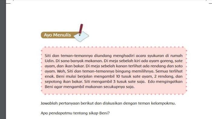 Kunci jawaban tema 1 kelas 6 halaman 107