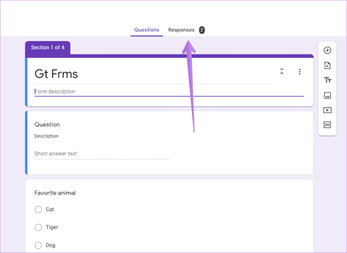 Cara membuat kunci jawaban di google form