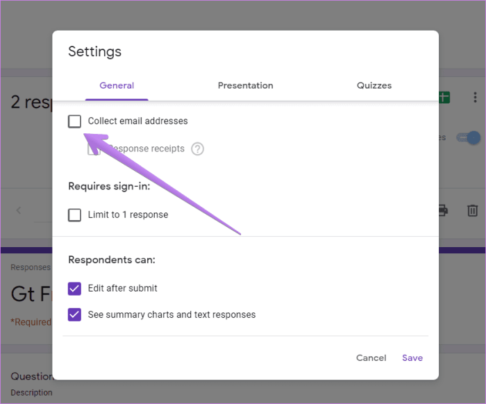 Cara melihat kunci jawaban google form