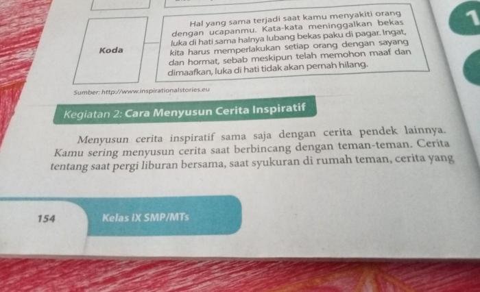 Kunci jawaban bahasa indonesia kelas 9 halaman 14 15