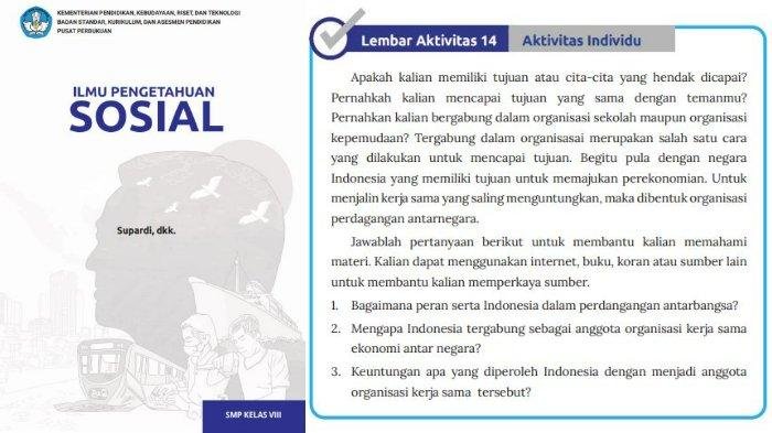 Kunci jawaban ips kelas 8 halaman 23 kurikulum merdeka