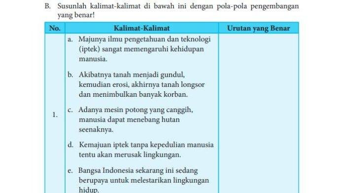 Kunci jawaban bahasa indonesia kelas 8 halaman 87