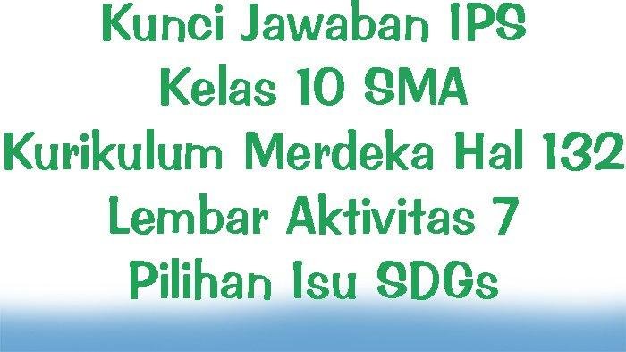 Kunci jawaban ips kelas 10 kurikulum merdeka