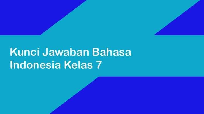 Kunci jawaban bahasa indonesia kelas 7 halaman 127