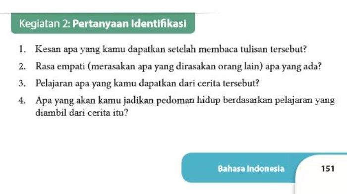 Kunci jawaban bahasa indonesia kelas 9 halaman 63 sampai 75
