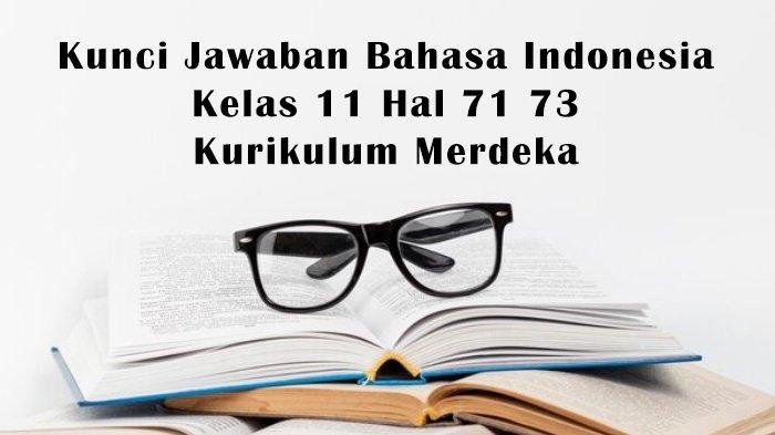 Kunci jawaban buku bahasa indonesia