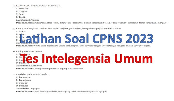 Soal tes kepala dusun dan kunci jawaban 2023