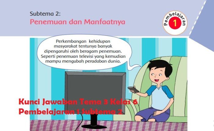 Kunci jawaban tema 3 kelas 6 halaman 69
