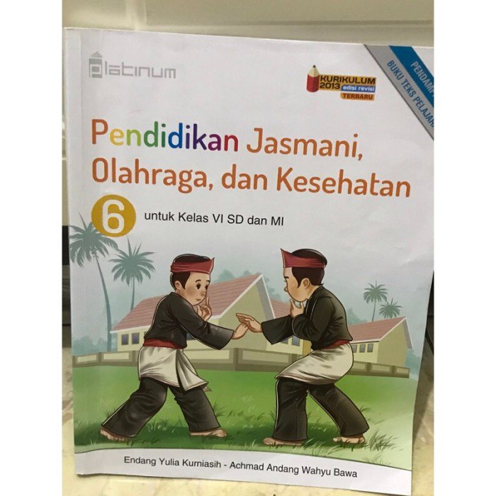 Kunci jawaban buku pjok kelas 6 kurikulum 2013
