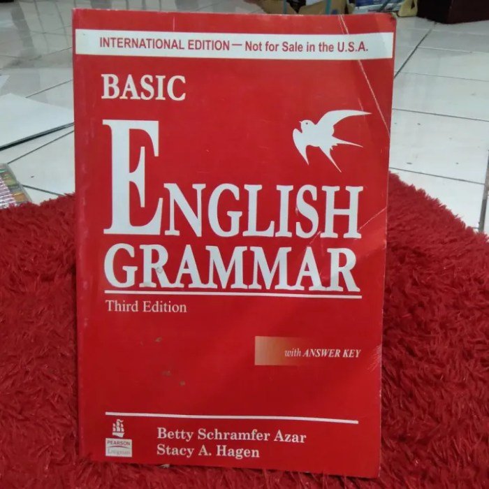 Kunci jawaban understanding and using english grammar third edition