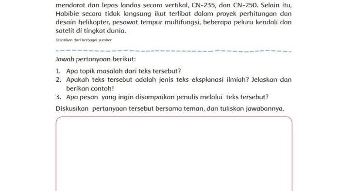 Kunci jawaban tema 3 kelas 6 halaman 109