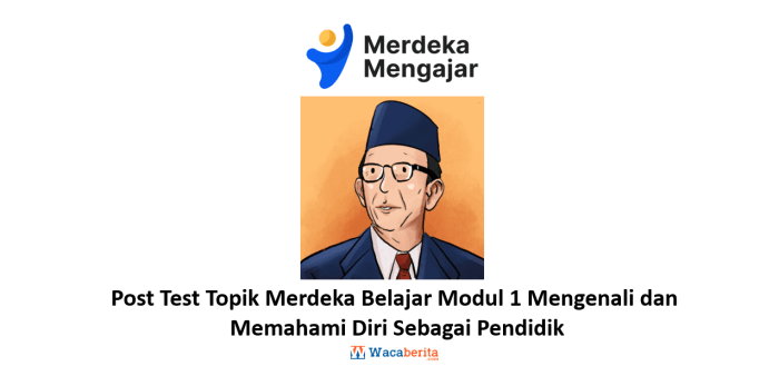 Kunci jawaban post test modul 5 merdeka belajar