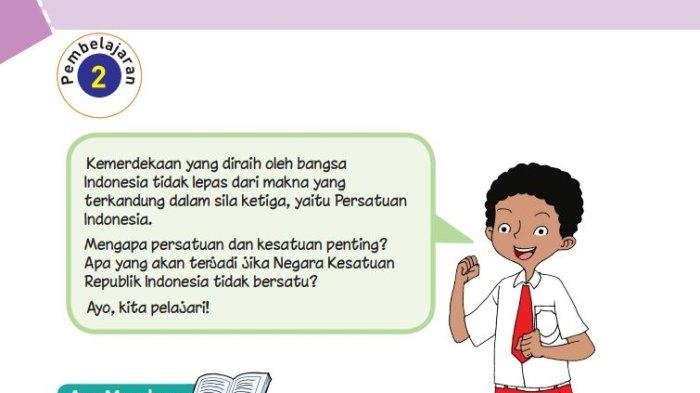 Kunci jawaban tema 2 kelas 6 hal 21